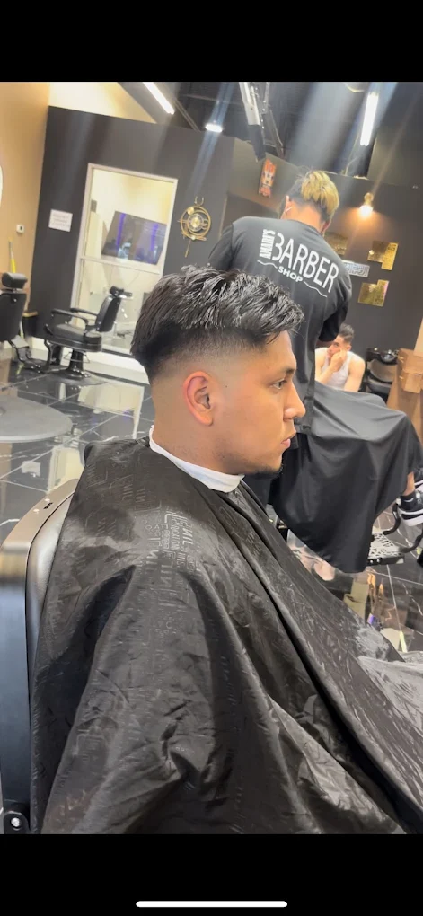 Textured crop with faded sides